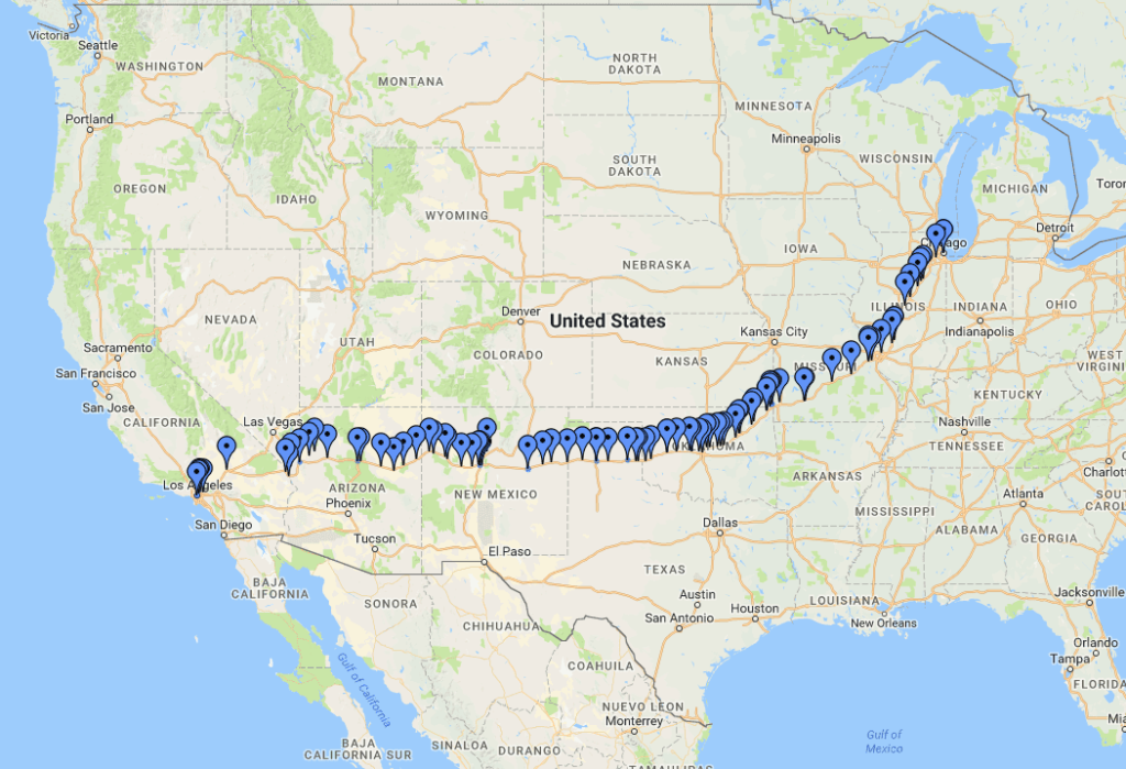 Rundreise entlang der legendären Route 66 Günstige Deals entdecken!